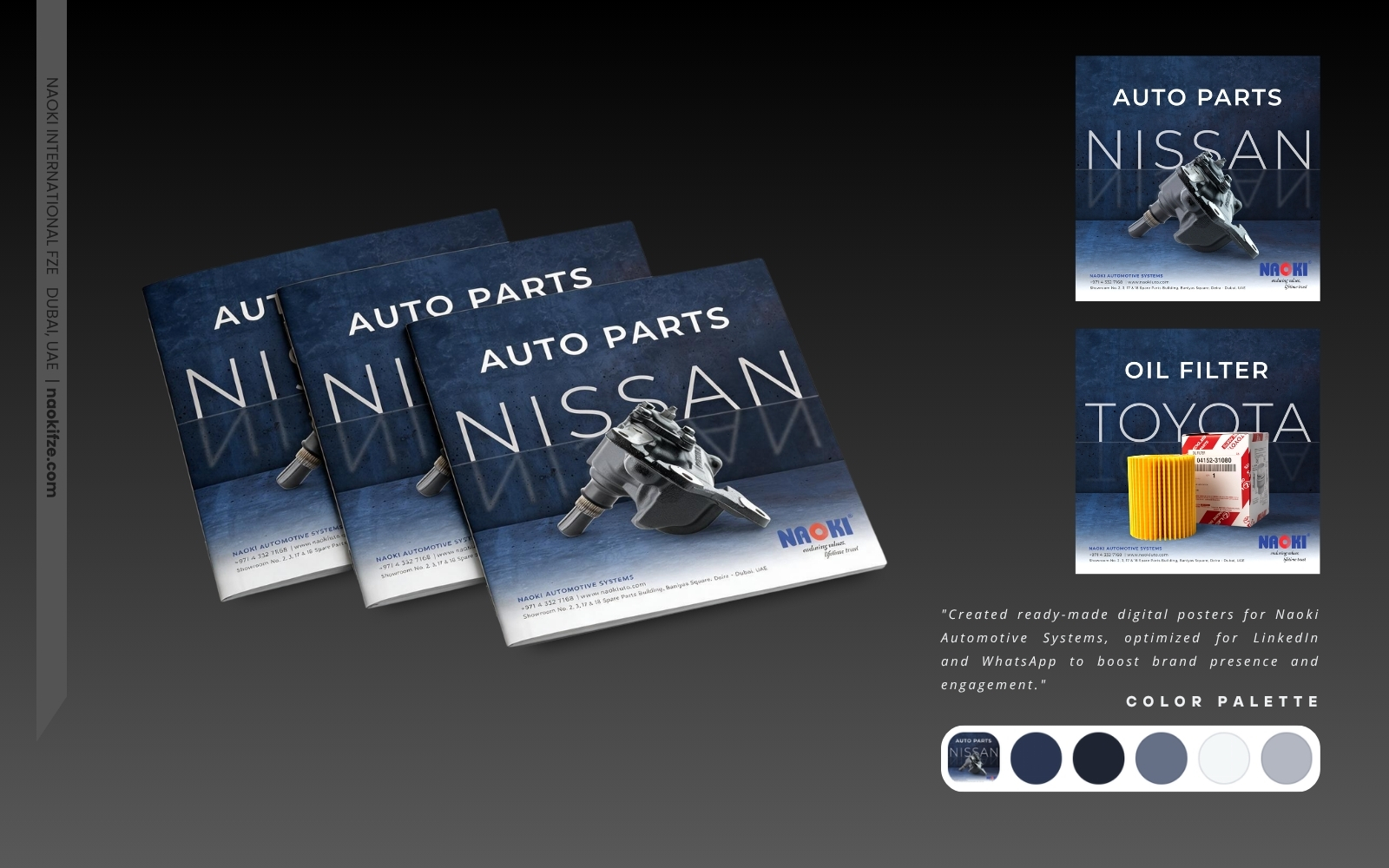 Naoki International brand work