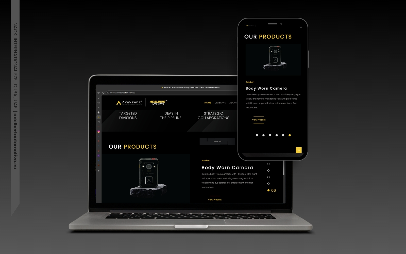 Internal platform UI/UX