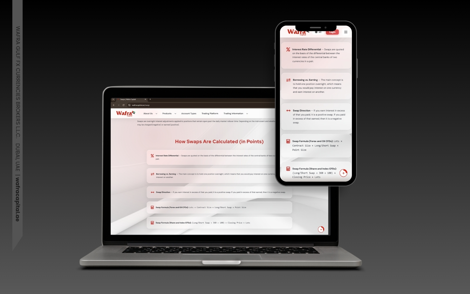 Wafra Gulf website project
